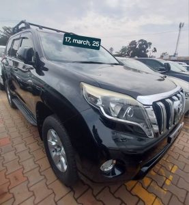 Kampala Cars Stock Ref 000002::TOYOTA LAND CRUISER PRADO TX/CBA-TRJ150W::USED